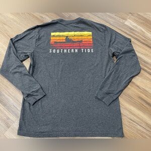 Southern Tide Men’s sz Medium long sleeve t-shirt fishing